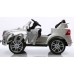 Electric Power 12V car Mercedes ML350 Ride on For Kids wheel with Remote Control Opening doors LED lights Leather Seat MP3 - Silver   